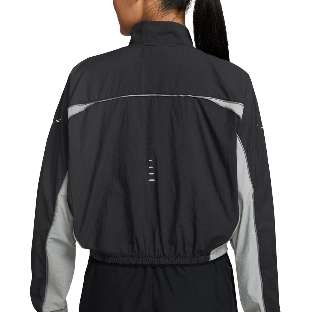 Nike Womens Repel UV Swift Jacket - Black/Iron Grey/Reflective Silver - HO25