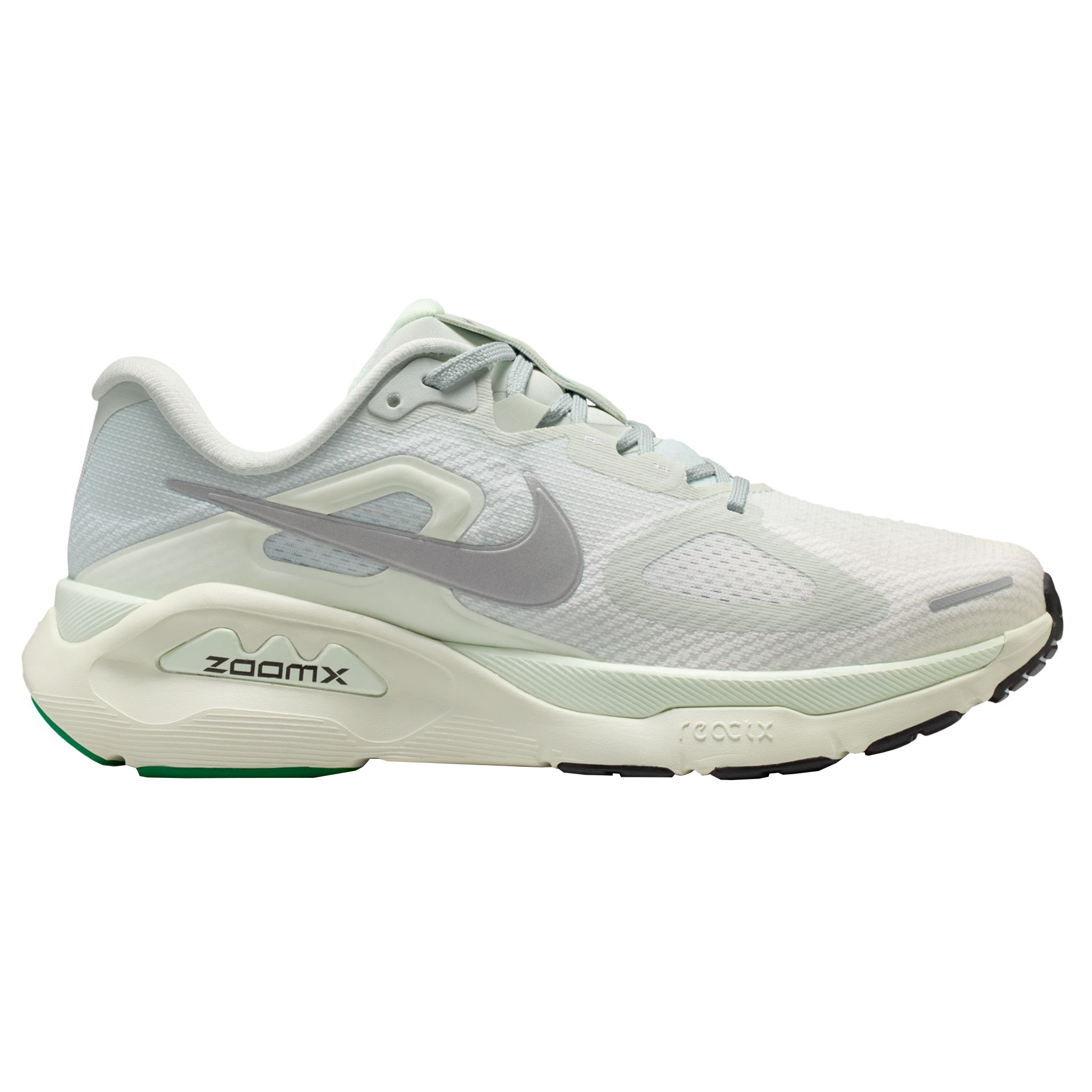 Nike Womens Structure Plus - Light Silver/Metallic Silver - Stability - SU26