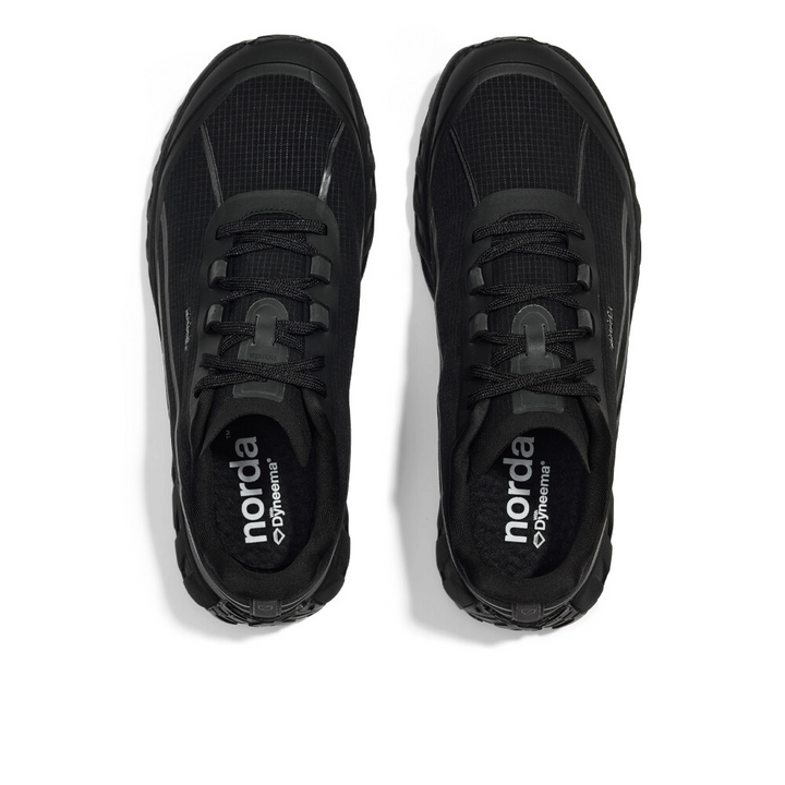 Norda Mens 002 - Stealth Black - Trail - AW25