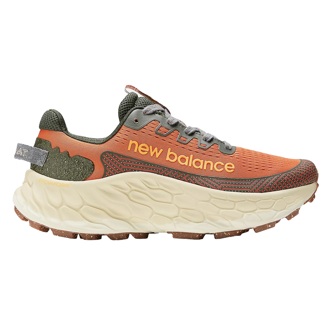 New Balance Mens Fresh Foam X More Trail V3 - Cayenne/Kombu - Trail