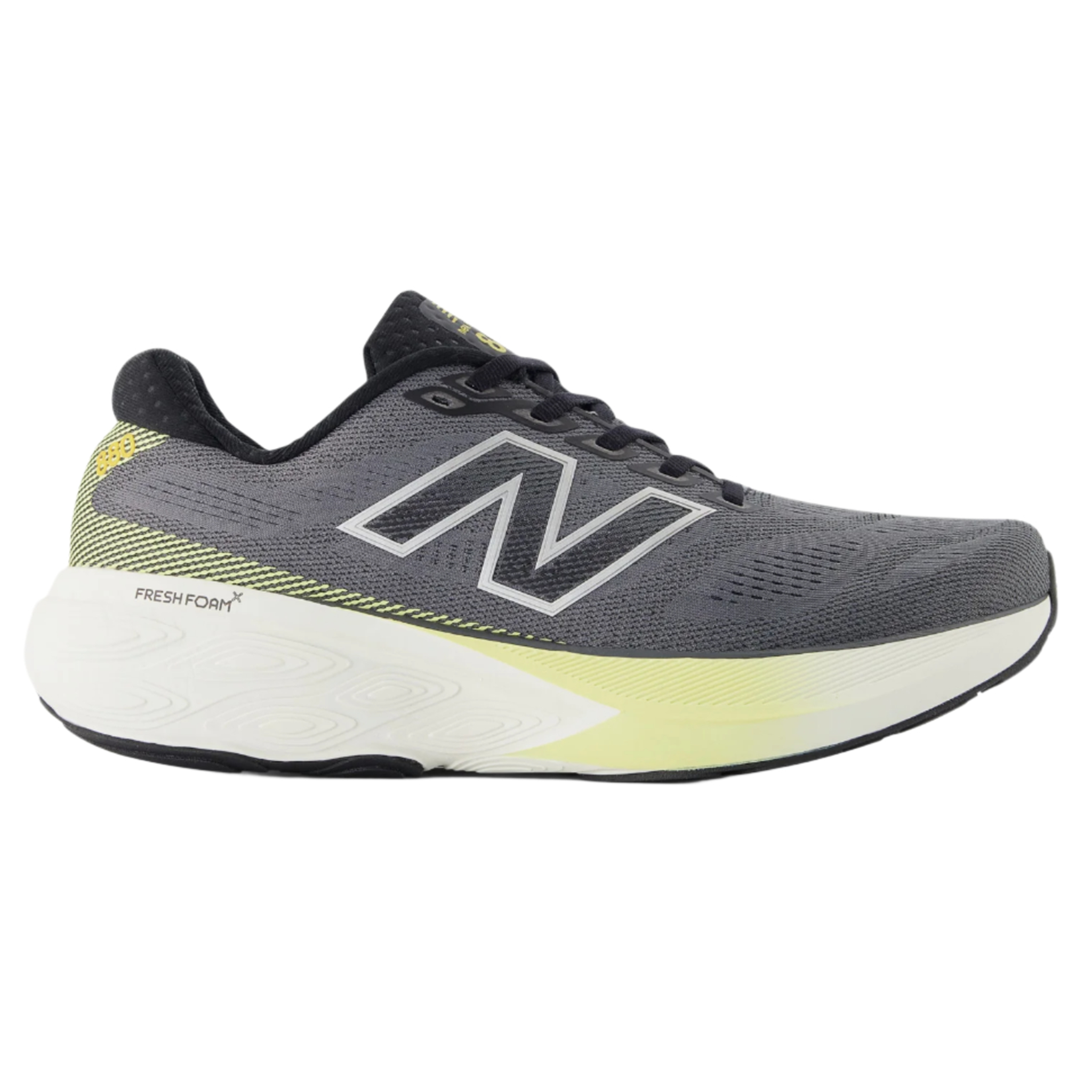 New Balance Mens 880V15 - Black/Winter Grass/Castlerock - Neutral - AW25