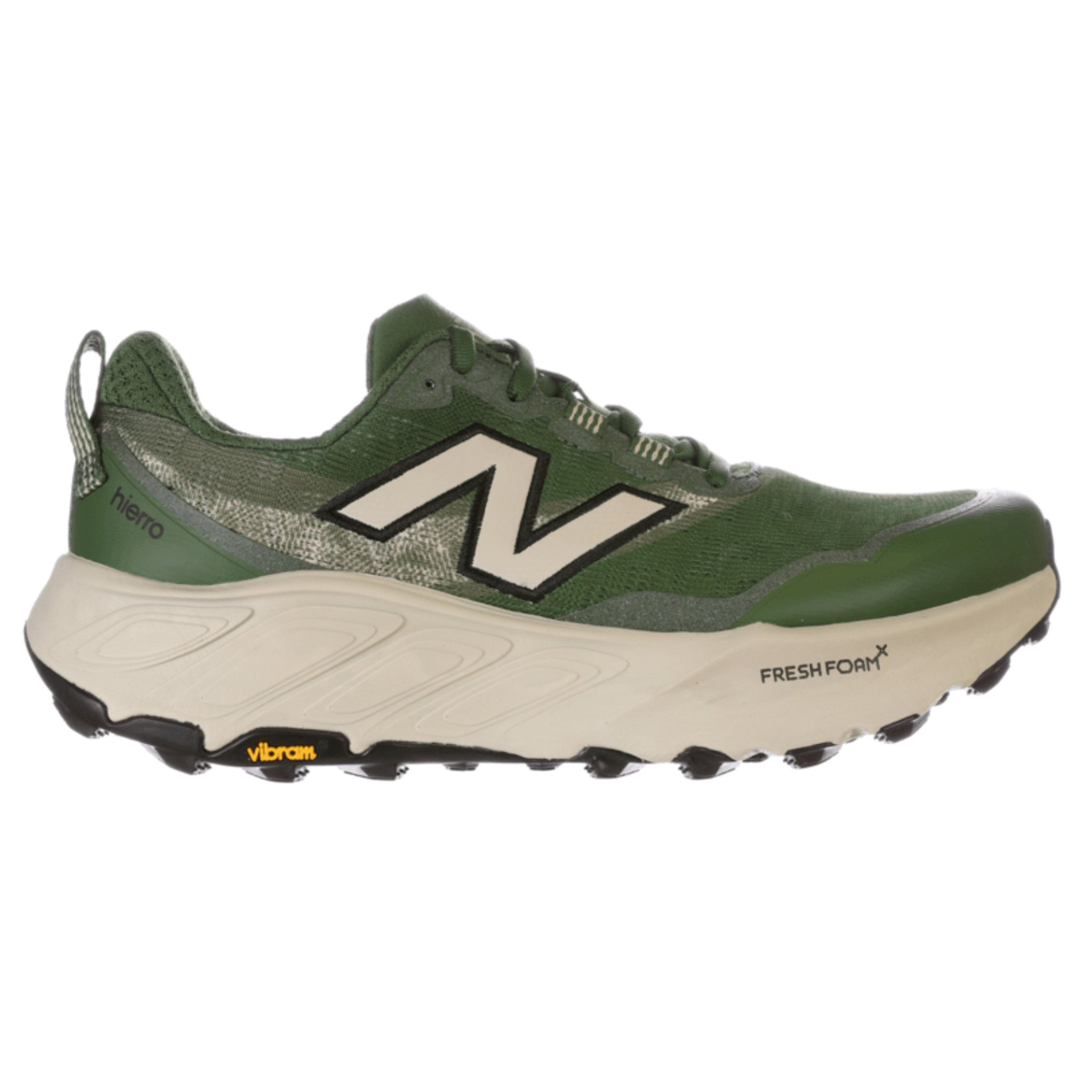 New Balance Womens Fresh Foam Hierro V9 - Dark Alpine Green/Arid Stone/Mineral - Trail - AW25