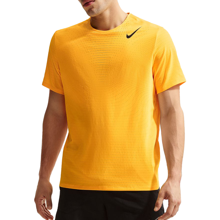 Nike Mens Dri-FIT ADV Short Sleeve AeroSwift Tee - Laser Orange/Black - SP26