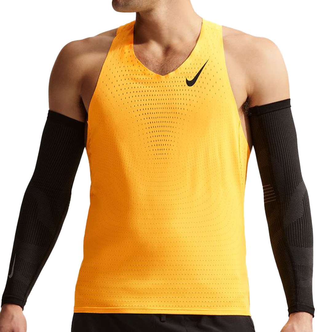 Nike Mens AeroSwift Dri-FIT ADV Running Singlet - Laser Orange