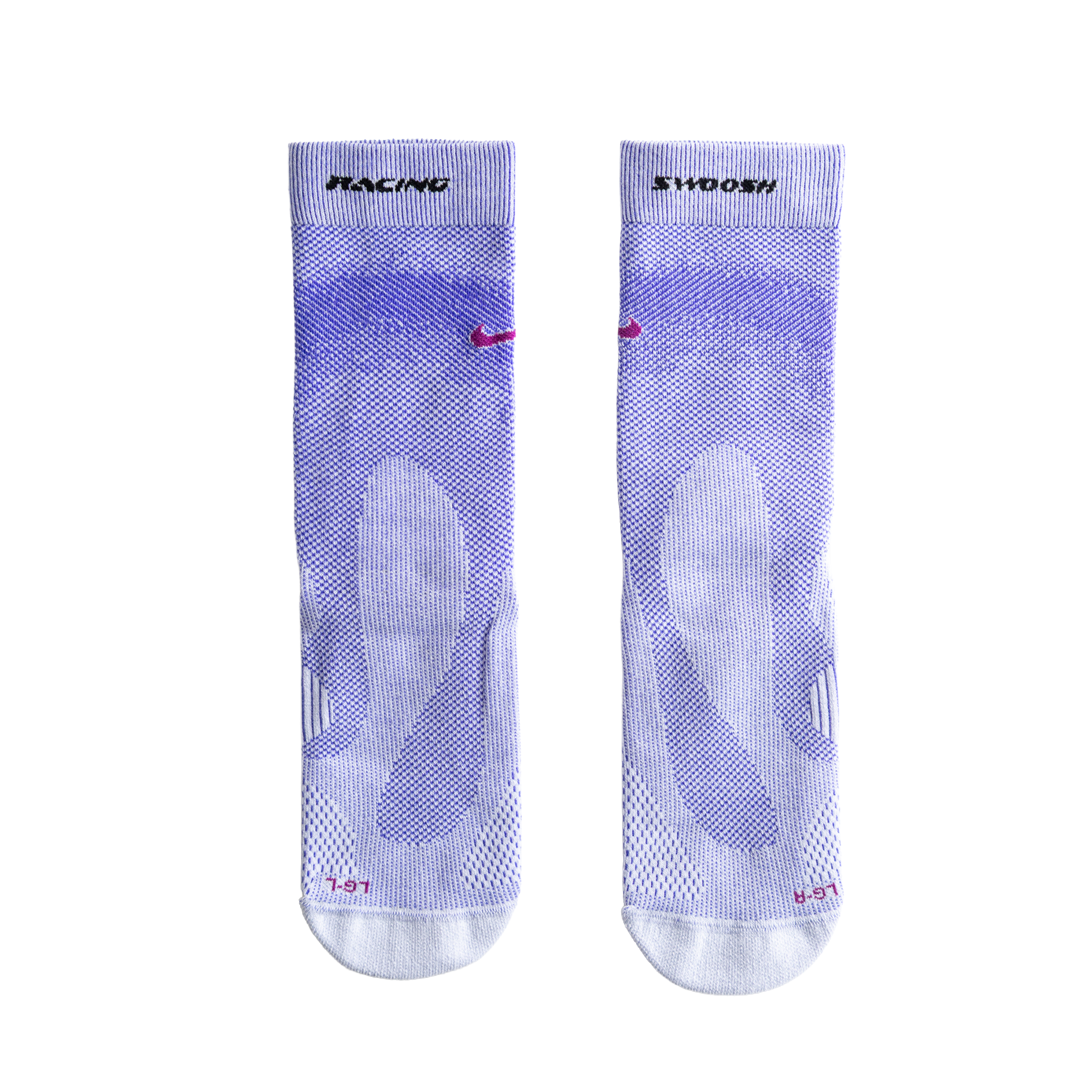 Nike Running Lightweight Crew Socks - Palest Purple/Persian Violet Bold Berry