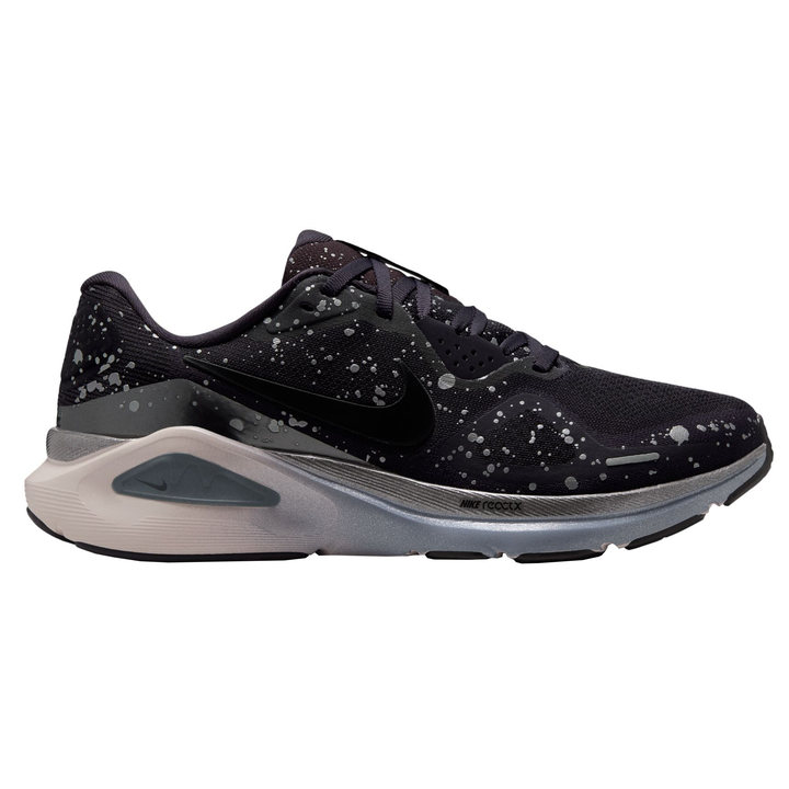Nike Womens Structure 26 SE - Cave Purple/Black/Metallic Dark Grey - Stability - HO25