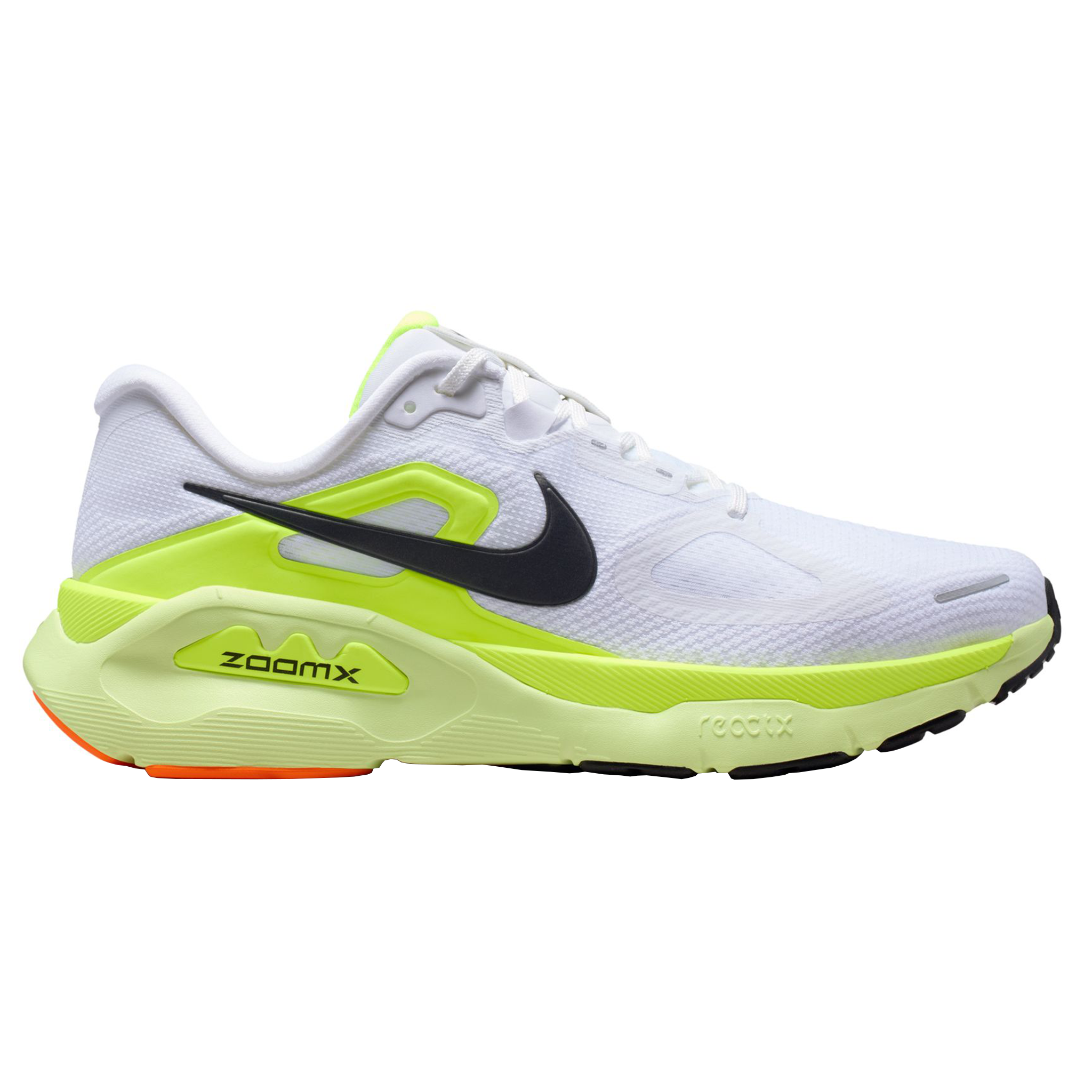 Nike Mens Structure Plus - White/Black/Pure Platinum/Volt - Stability - SP26