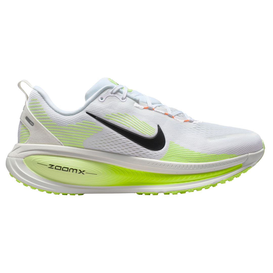 Nike Mens Vomero 18 - White/Black/Volt/Barely Volt - Neutral - SP26