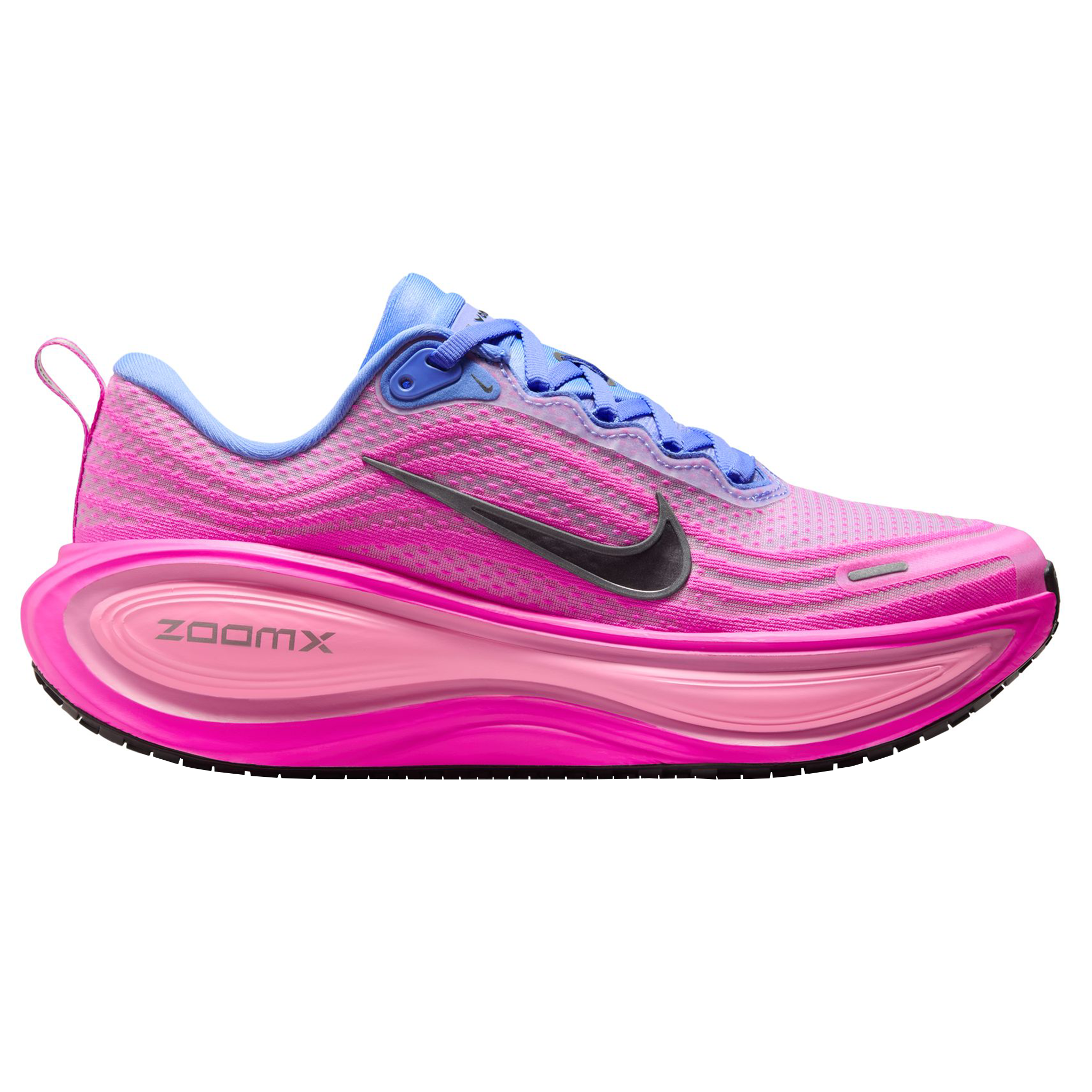 Nike Womens Vomero Plus - Royal Pulse/Metallic Dark Grey/Fire Pink - Neutral - FA25