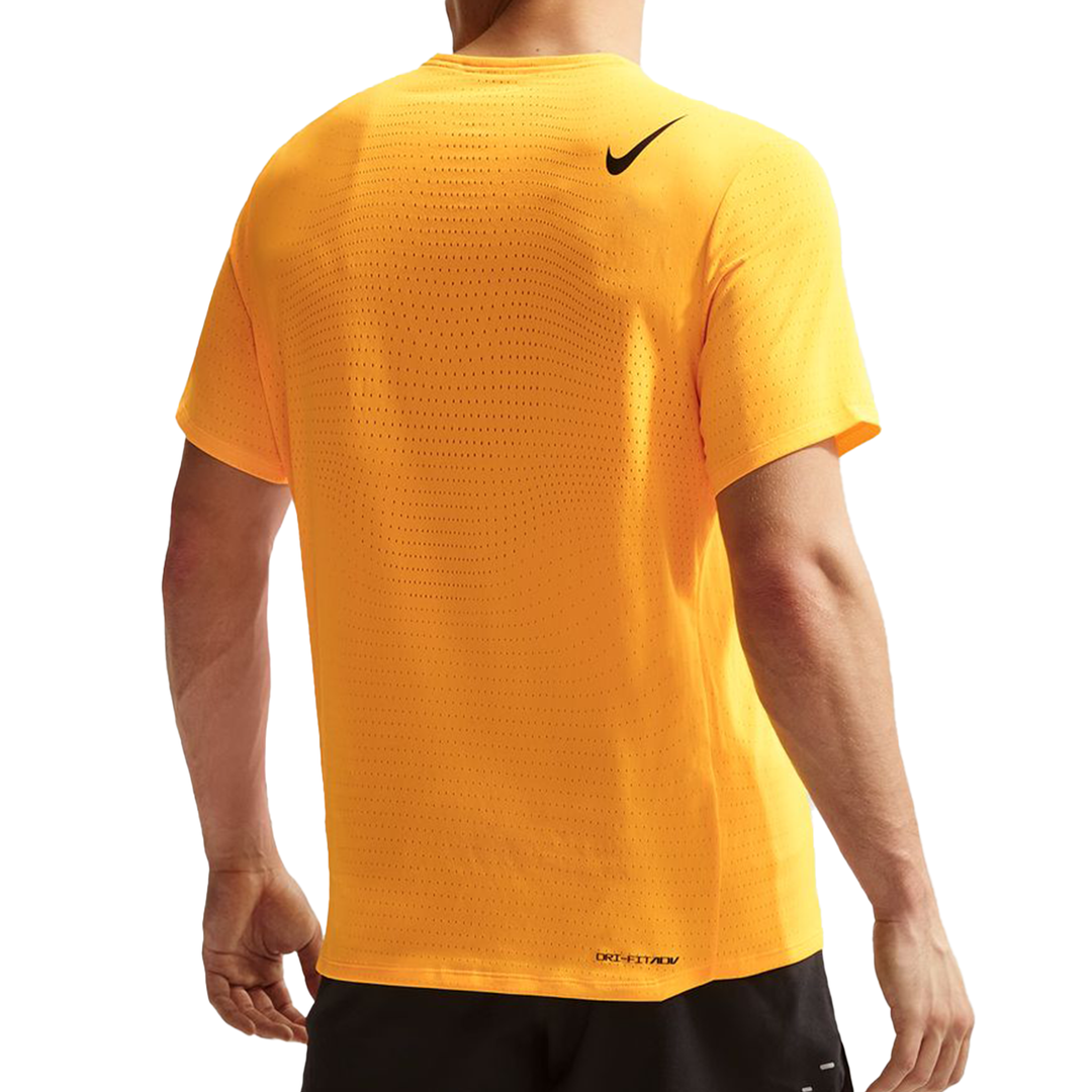 Nike Mens Dri-FIT ADV Short Sleeve AeroSwift Tee - Laser Orange/Black - SP26