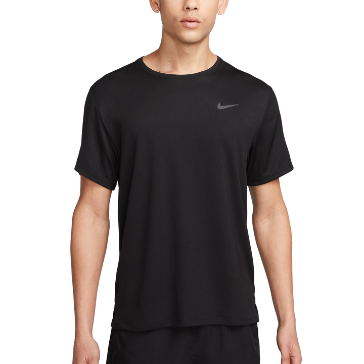 Nike Mens UV Dri-FIT Miler Tee - Black/Reflective Silver - HO25