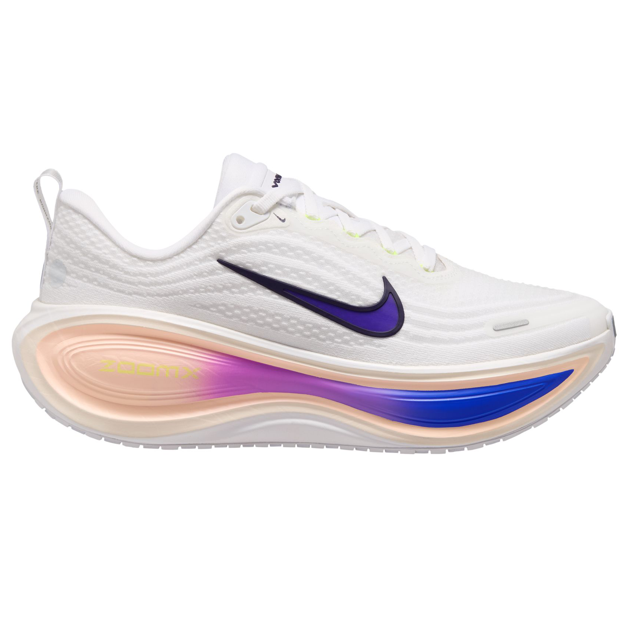 Nike Womens Vomero Plus - White/Purple Dynasty/Crimson Tint - Neutral - HO26