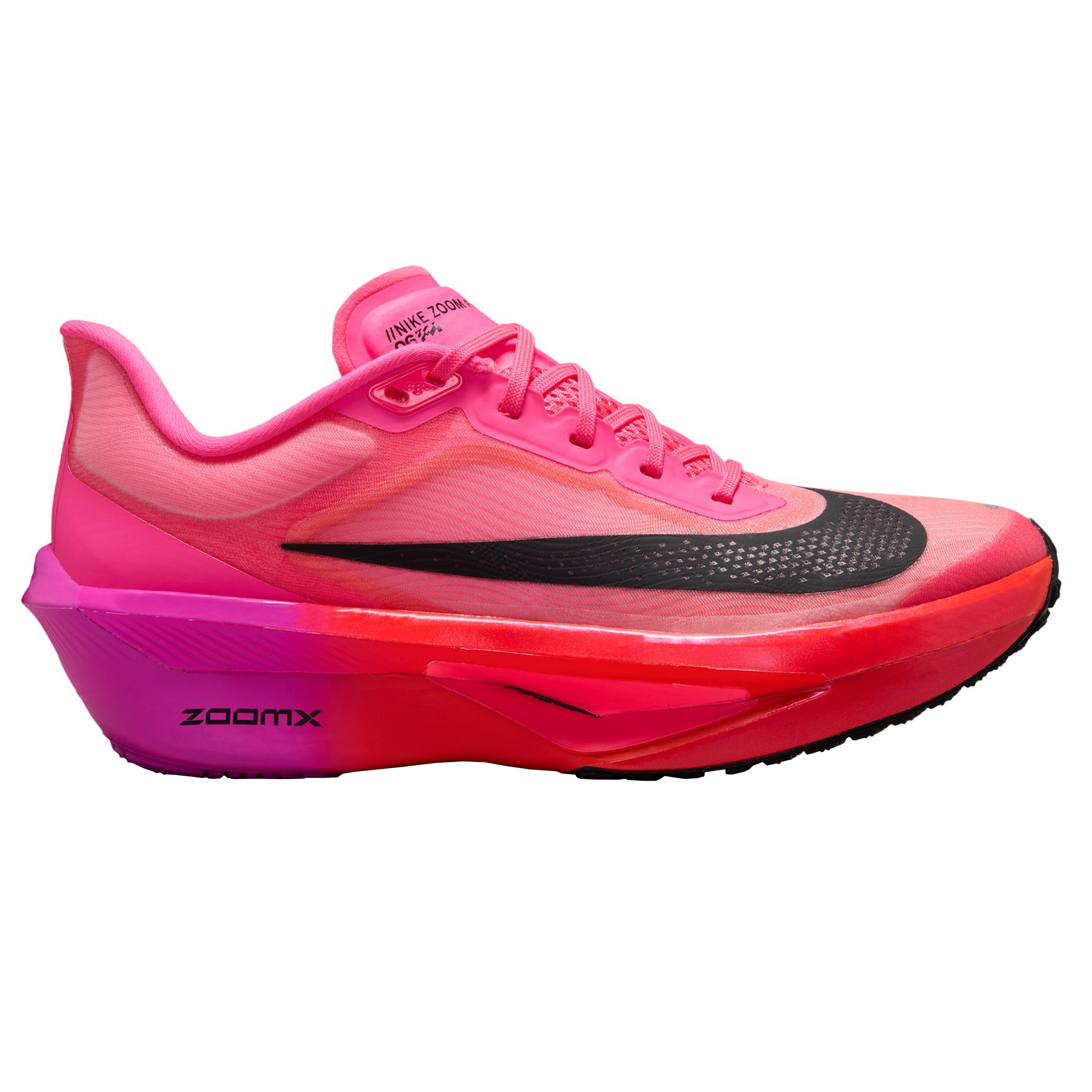 Nike Womens Zoom Fly 6 - Hyper Pink/Black/Laser Crimson - Neutral - FA26