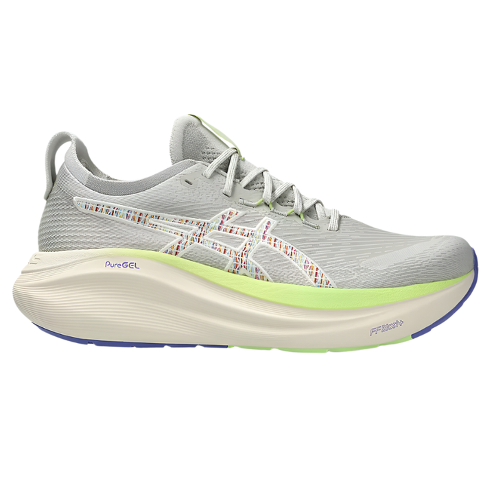 Asics Mens Gel Nimbus 27 TR - Nature Bathing/Lime Green - Neutral - SS25