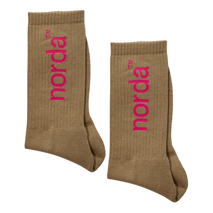 Norda Retro Socks - Pink Fudge - SS26