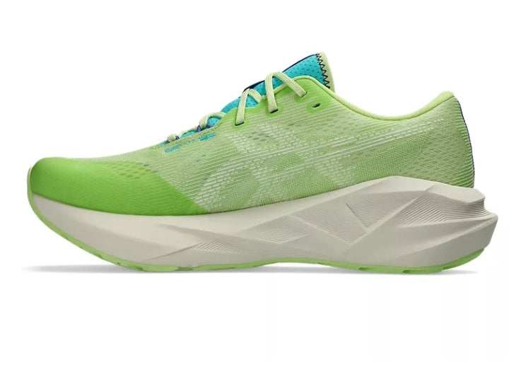 Asics Mens Novablast 5 TR - Nature Bathing/Lime Green - Neutral - SS25