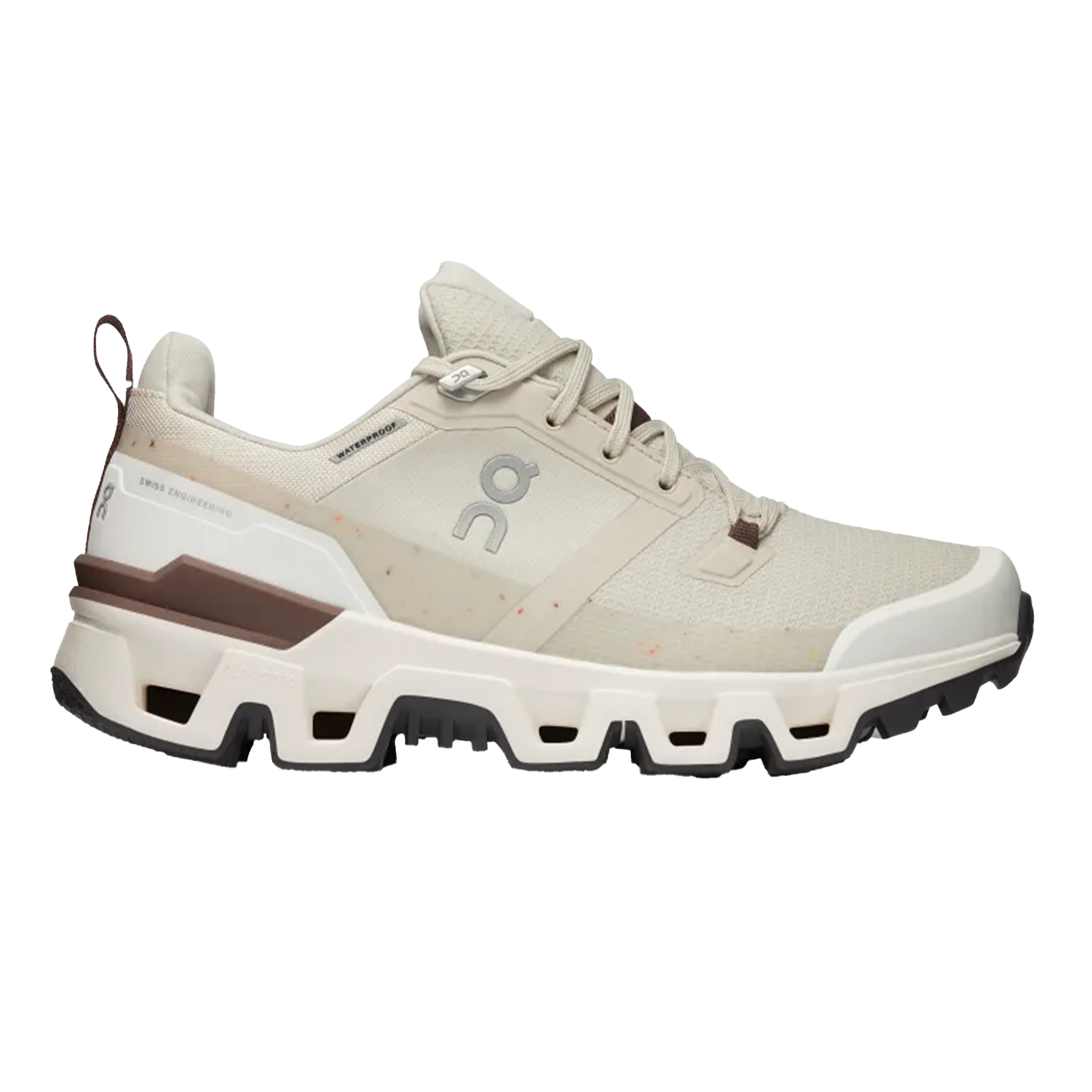ON Womens Cloudwander Waterproof - Sand/Ivory - Trail