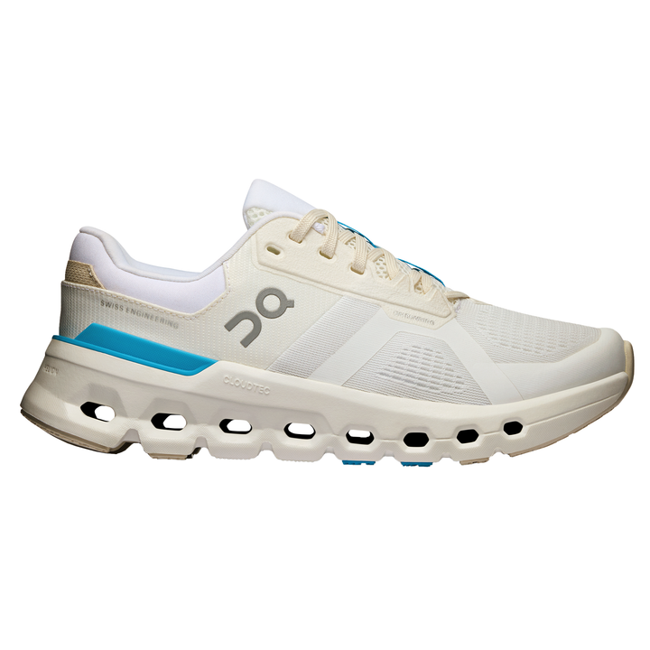 ON Womens Cloudrunner 2 - White/Horizon - Stability - SS25