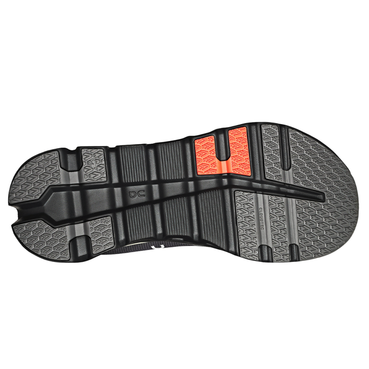 ON Mens Cloudrunner 2 - Rock/Tangerine - Stability - AW25