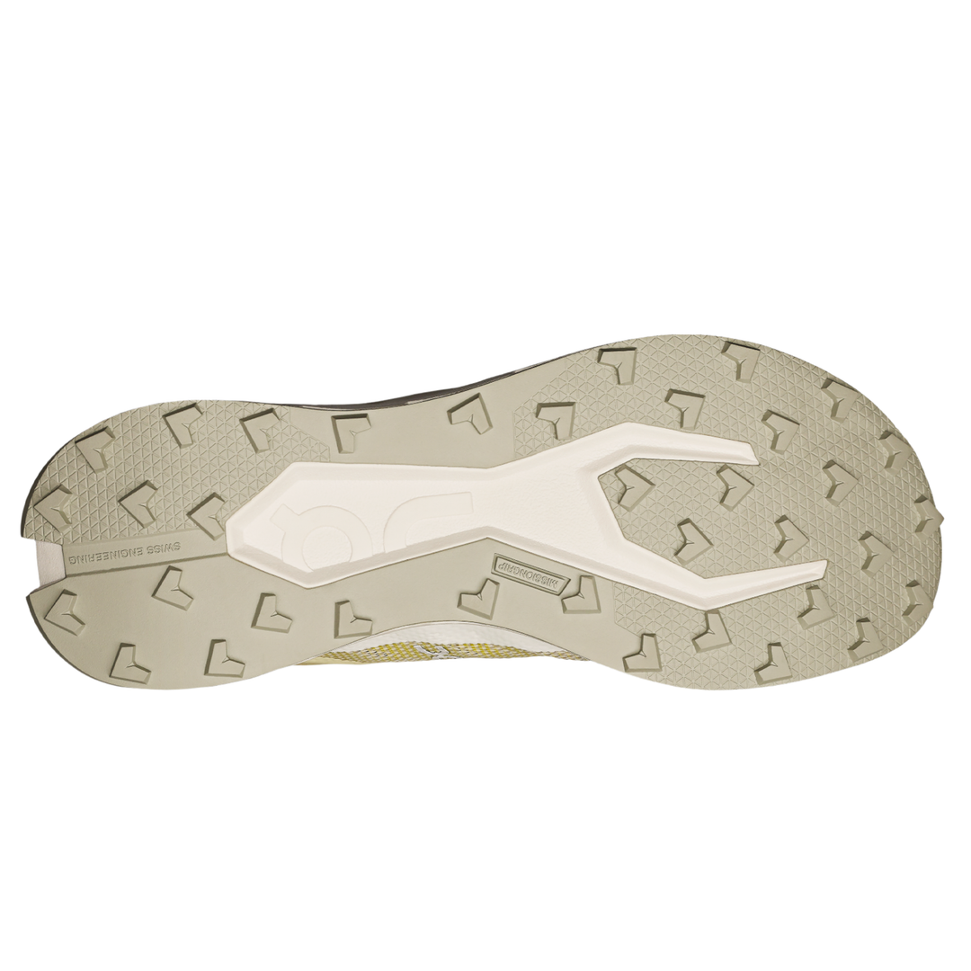 ON Mens Cloudultra 3 - Pelican/White - Trail - AW25