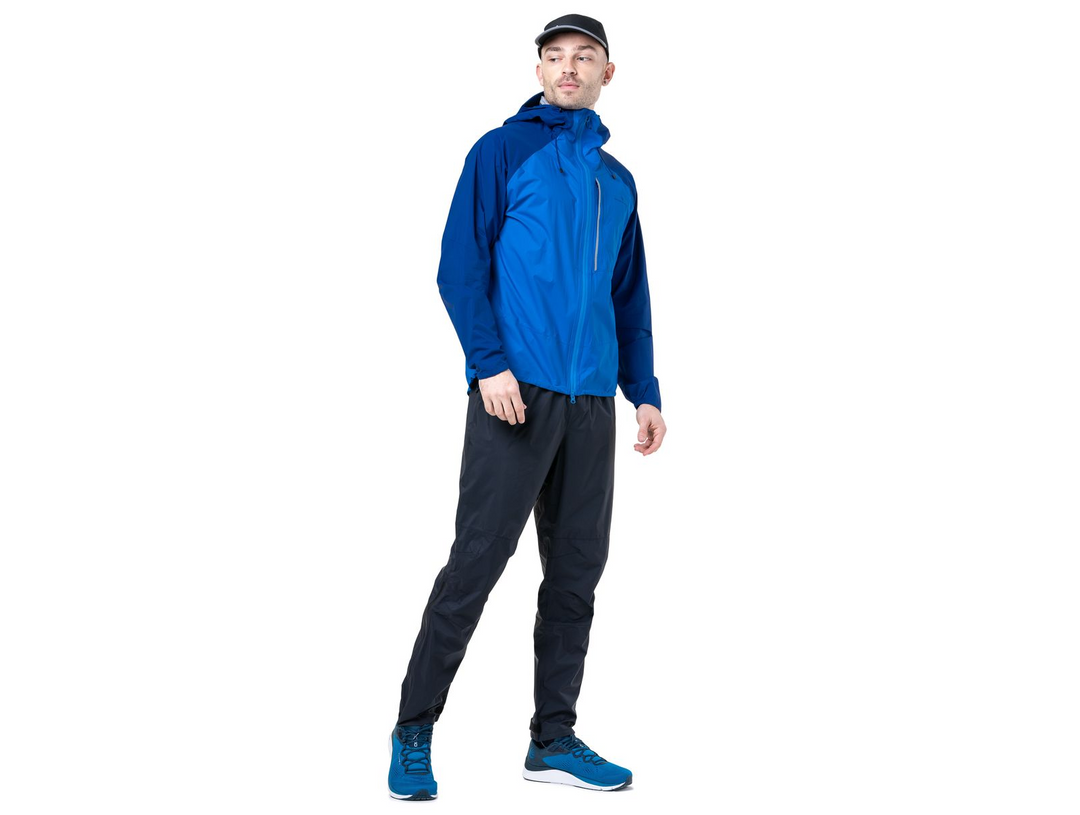 RonHill Mens Tech Storm Jacket Waterproof - Ocean/Electric Blue - AW25