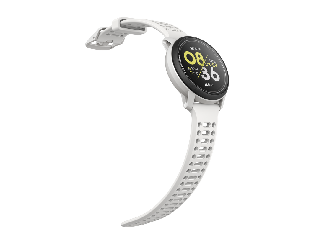 COROS PACE 3 Premium GPS Sport Watch - White Silicone