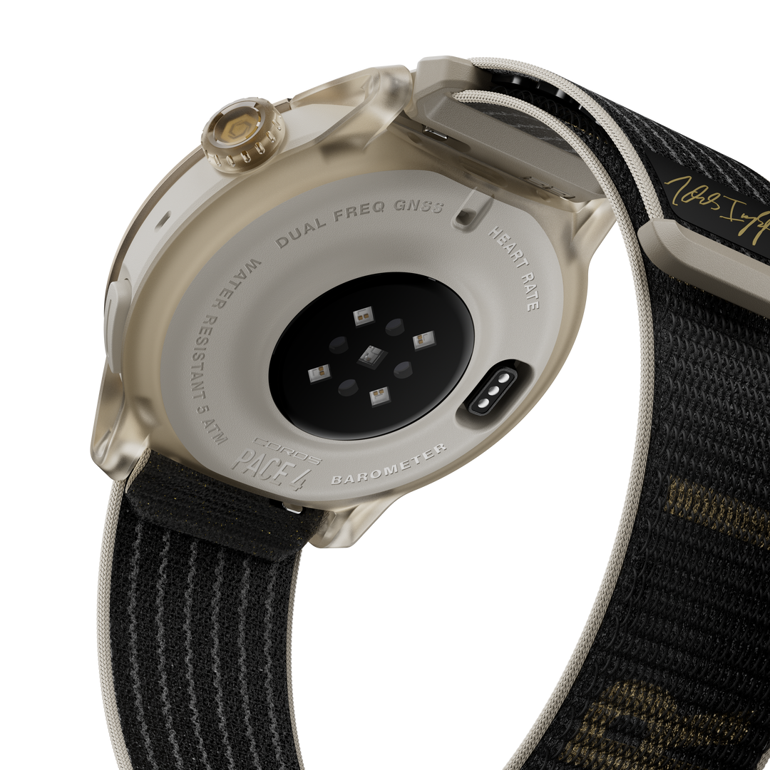 Coros Pace 4 GPS Unisex Sport Watch 'Jakob Ingebrigsten Edition' - One Size - Black/Gold