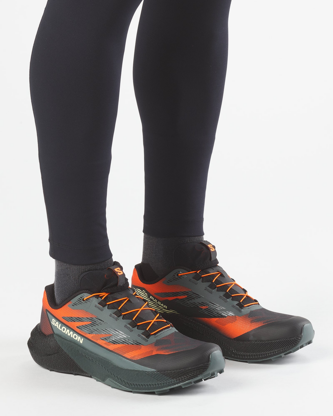 Salomon Mens PULSAR Quiver - Urban Chic/Shocking Orange - Trail - AW26