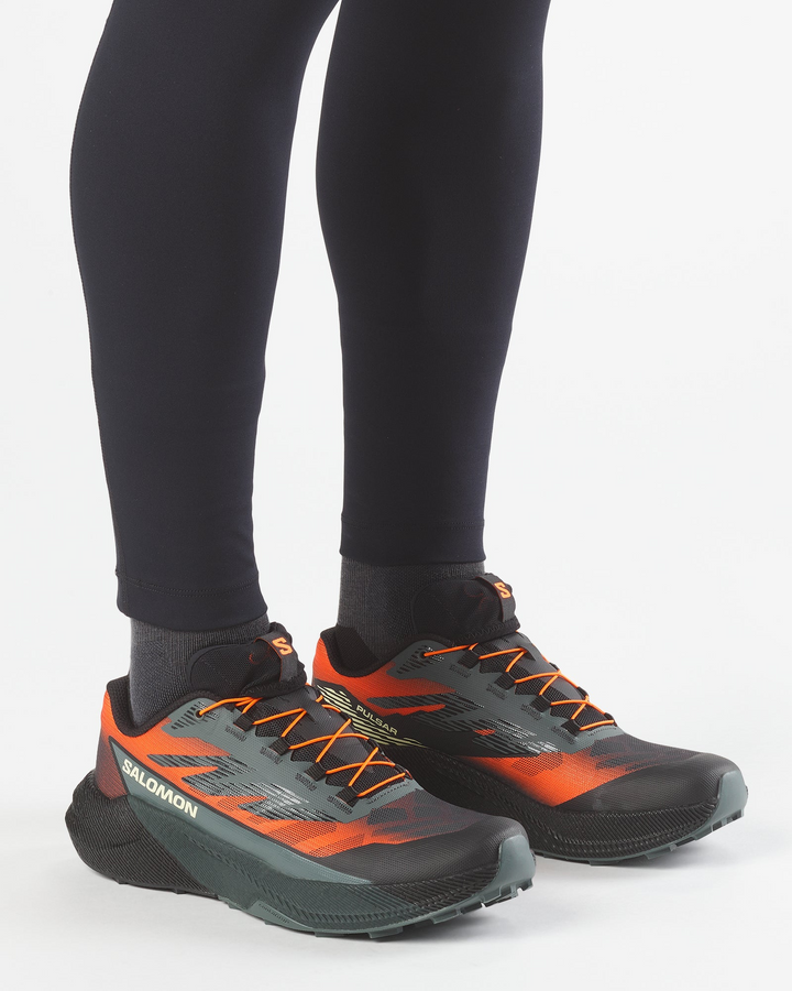 Salomon Mens PULSAR Quiver - Urban Chic/Shocking Orange - Trail - AW26