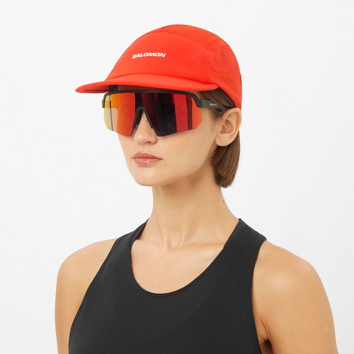 Salomon Unisex Sense Aero Cap - Fiery Red