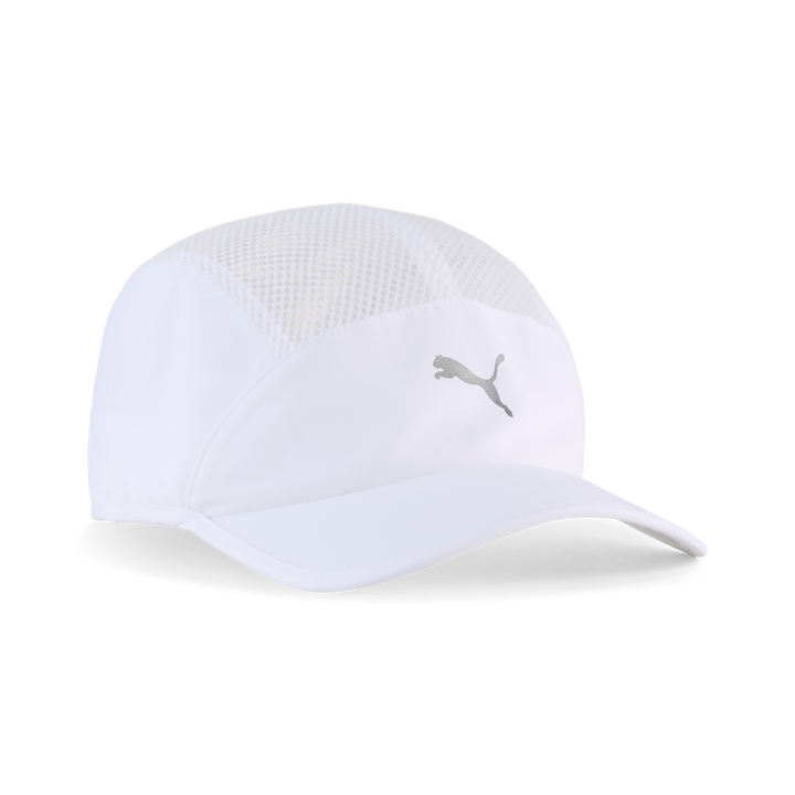Puma Short Visor Mesh 5 Panel Cap - White
