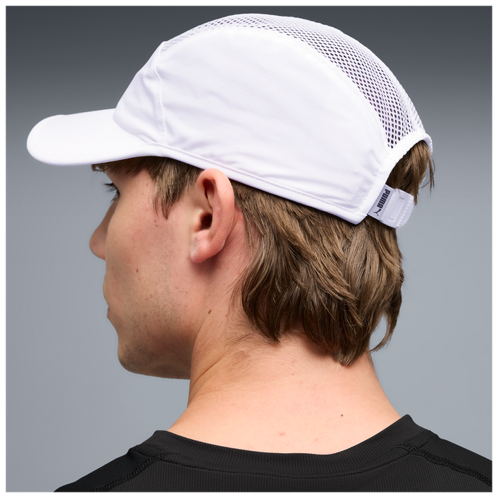 Puma Short Visor Mesh 5 Panel Cap - White