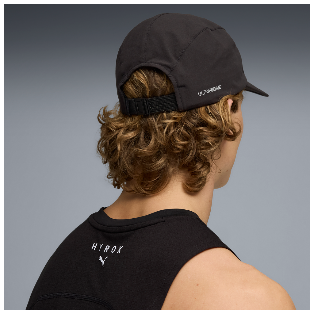 Puma x Hyrox 5 Panel Cap - Puma Black