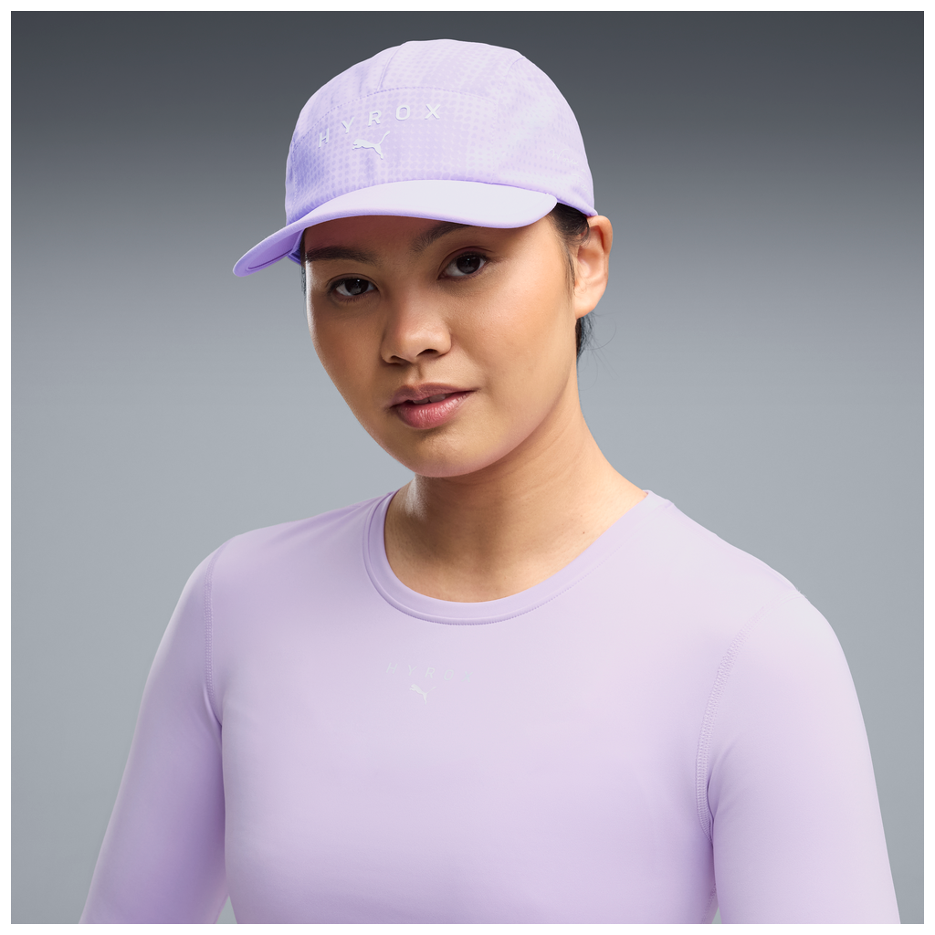 Puma x Hyrox 5 Panel Graphic Cap - Light Lavender