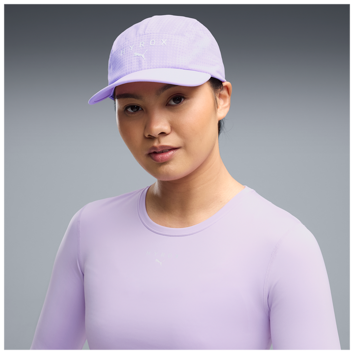 Puma x Hyrox 5 Panel Graphic Cap - Light Lavender