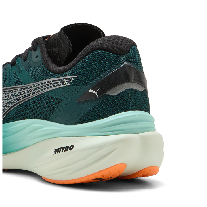 Puma Mens Deviate NITRO 3 - Green Terrain/Heat Fire - Neutral - AW25