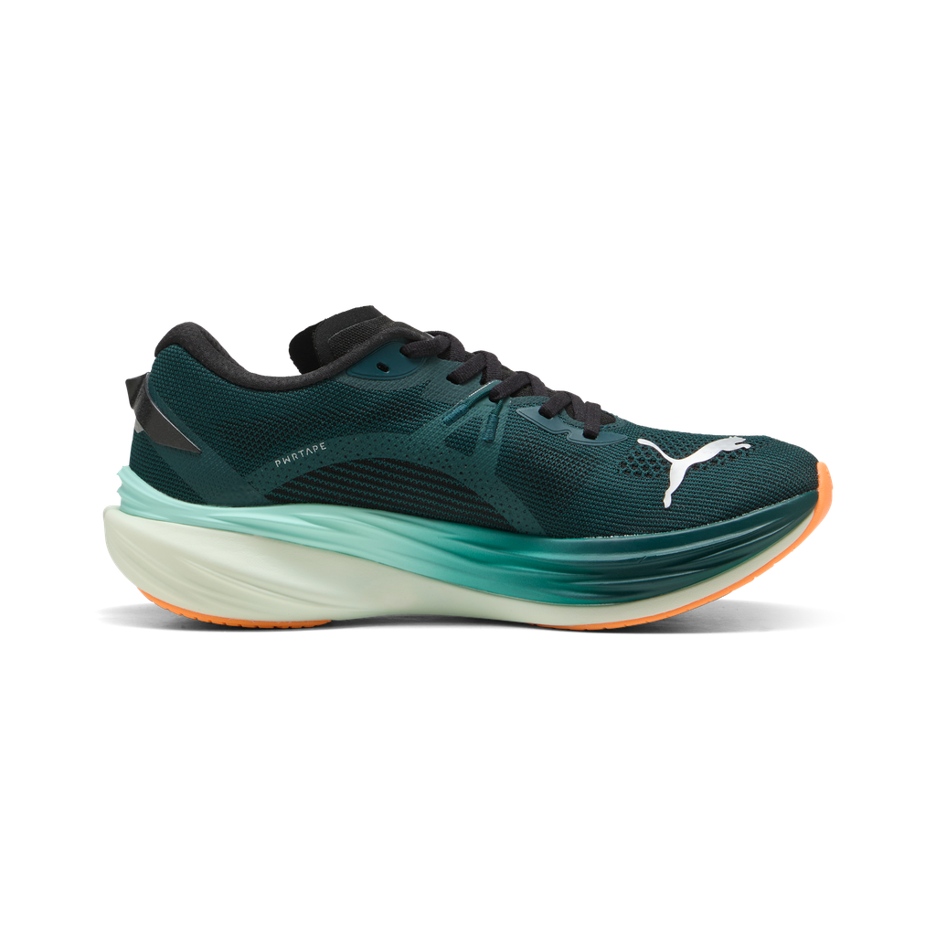 Puma Mens Deviate NITRO 3 - Green Terrain/Heat Fire - Neutral - AW25