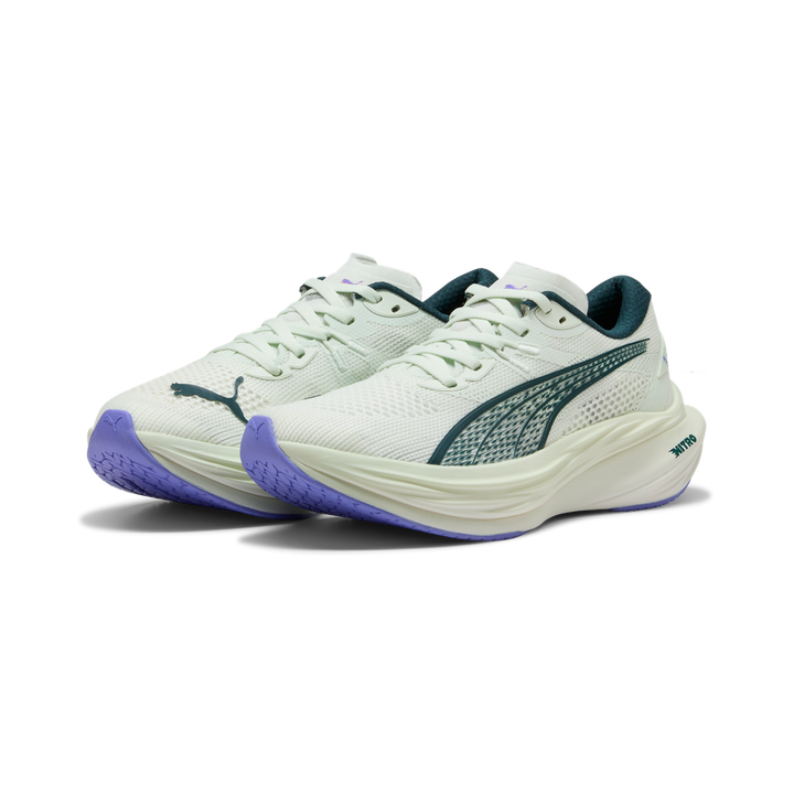 Puma Womens Deviate NITRO 3 - Sage Frost/Green Terrain - Neutral - AW25