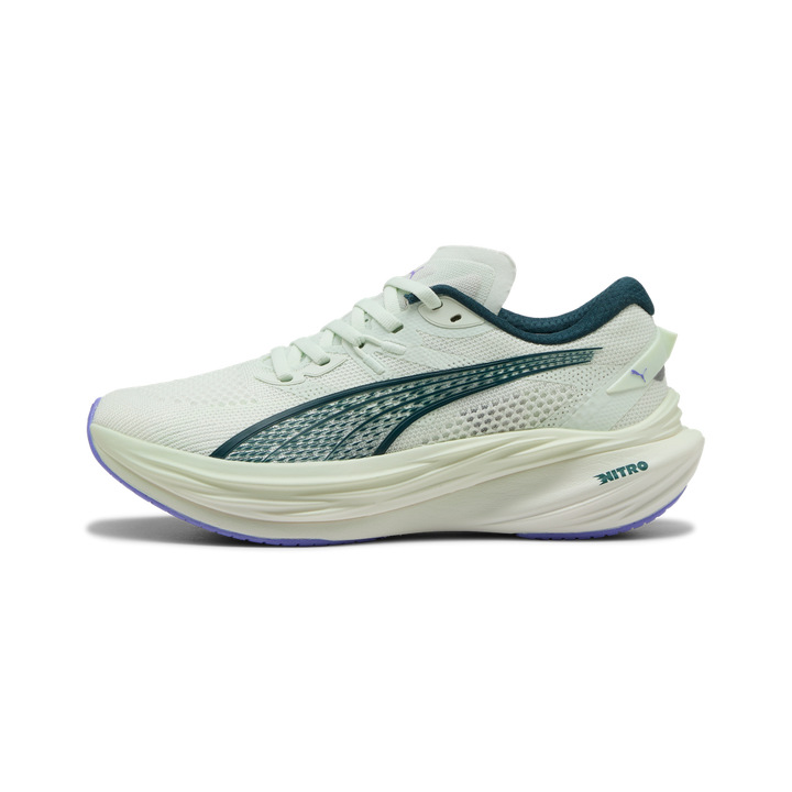 Puma Womens Deviate NITRO 3 - Sage Frost/Green Terrain - Neutral - AW25