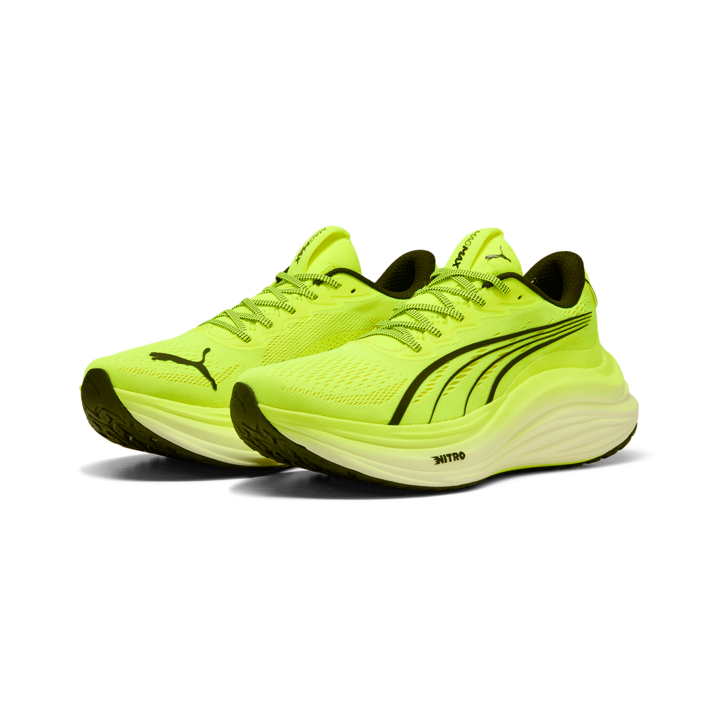 Puma Mens MagMax NITRO - Yellow Alert/Puma Black - Neutral - AW25