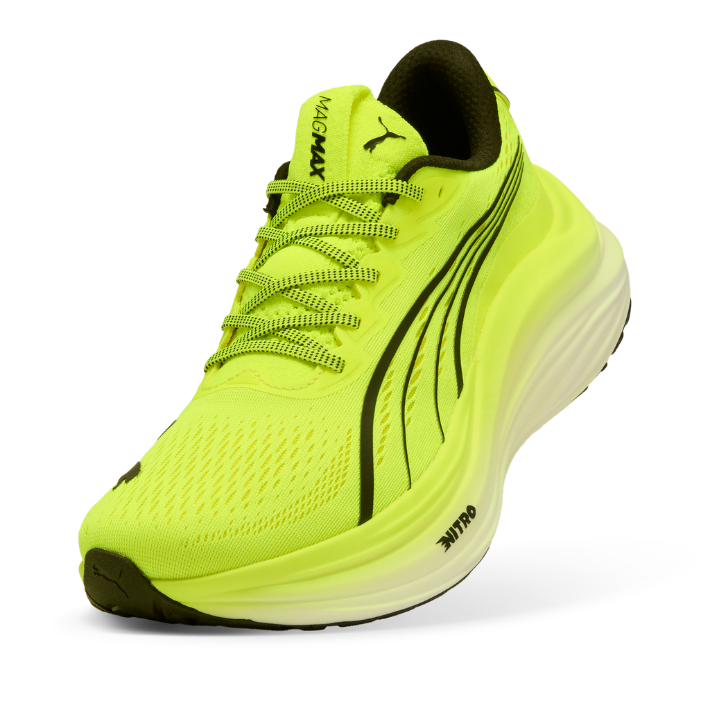 Puma Mens MagMax NITRO - Yellow Alert/Puma Black - Neutral - AW25