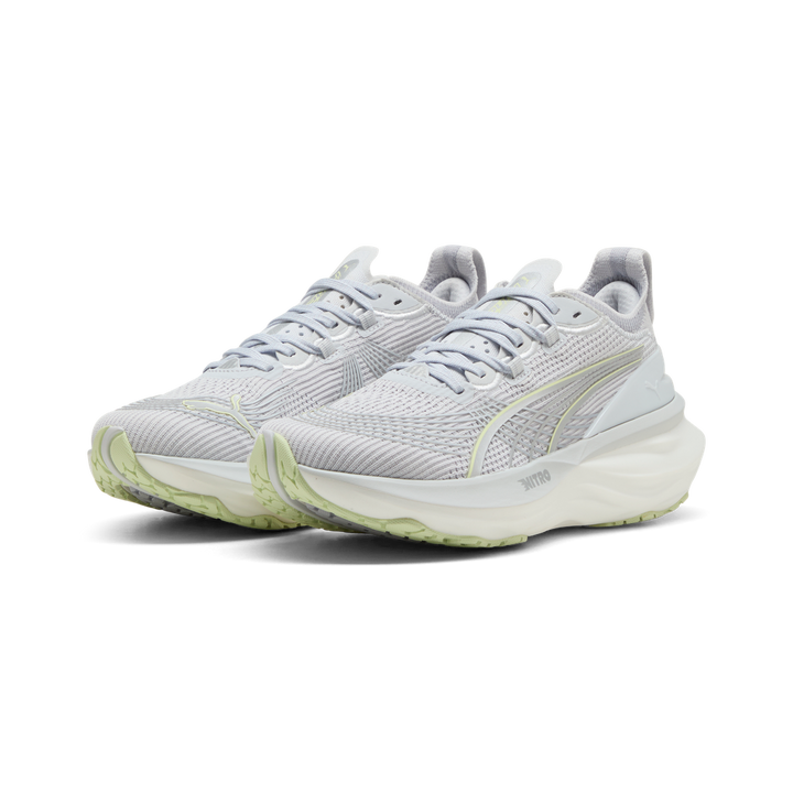 Puma Womens ForeverRun NITRO 2 - Silver Mist/Apple Spritz - Stability - SS26