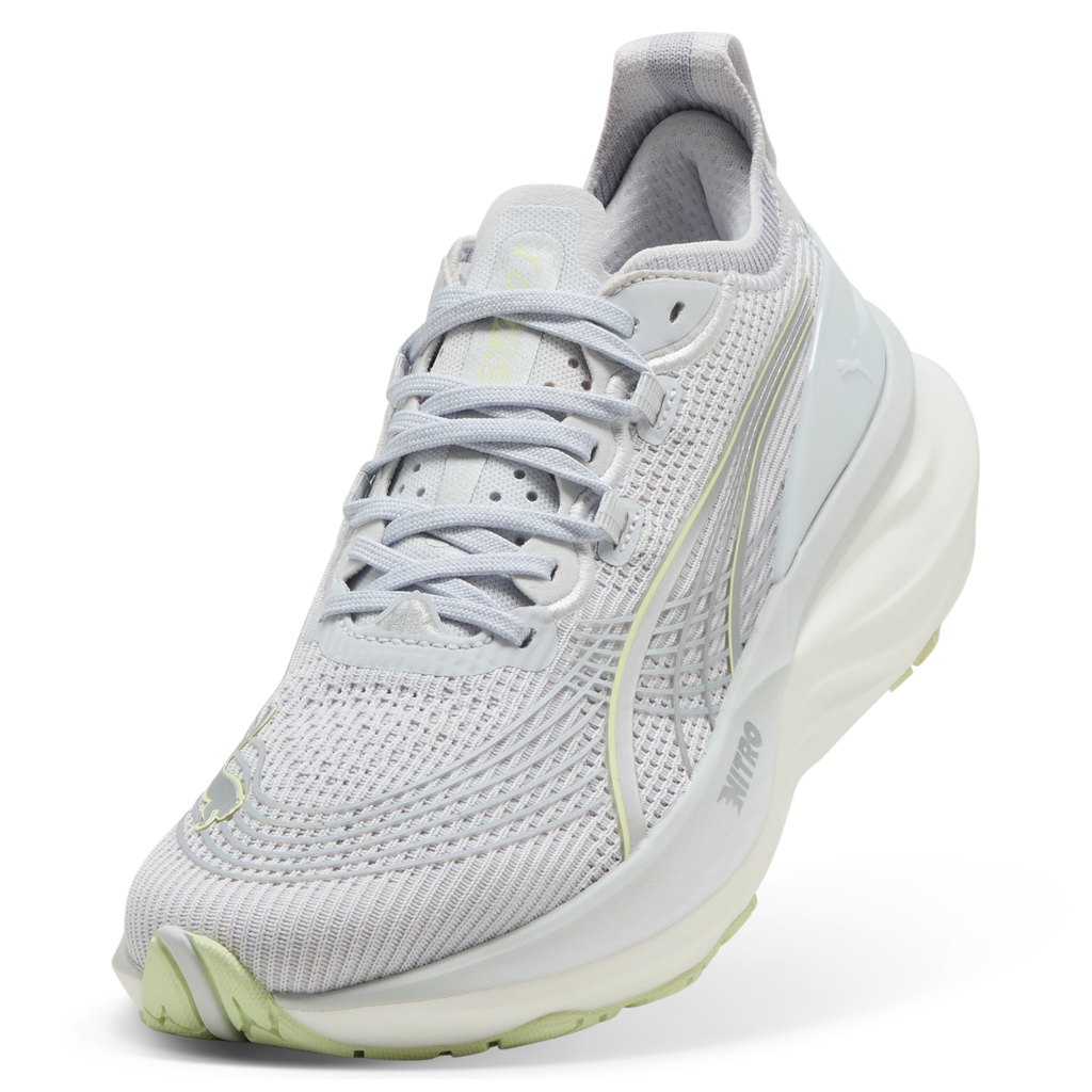Puma Womens ForeverRun NITRO 2 - Silver Mist/Apple Spritz - Stability - SS26