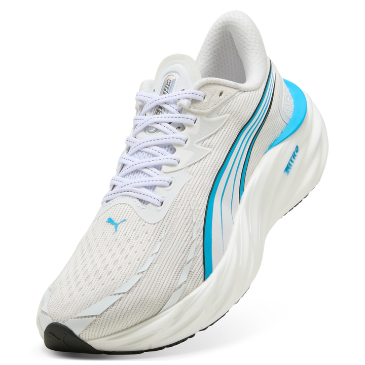 Puma Mens Velocity NITRO 4 - Puma White/Speed Blue - Neutral - AW25