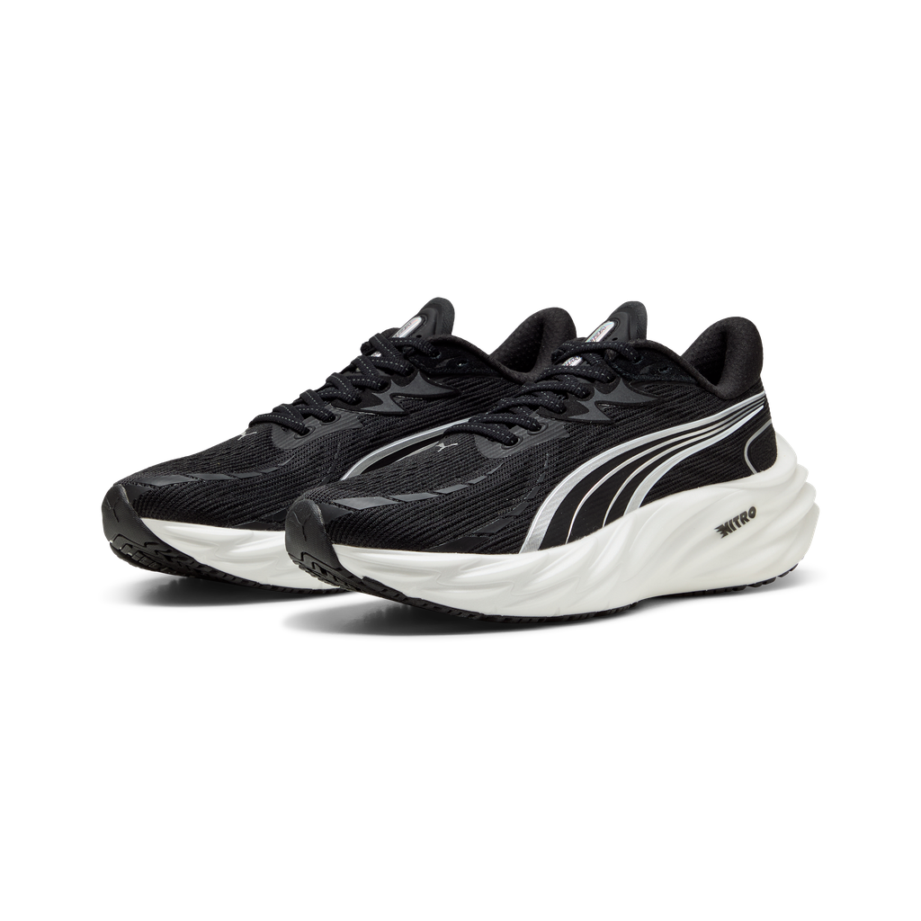 Puma Womens Velocity NITRO 4 - Puma Black/Puma White - Neutral - SS26