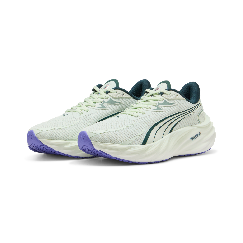 Puma Womens Velocity NITRO 4 - Sage Frost/Green Terrain - Neutral - SS26