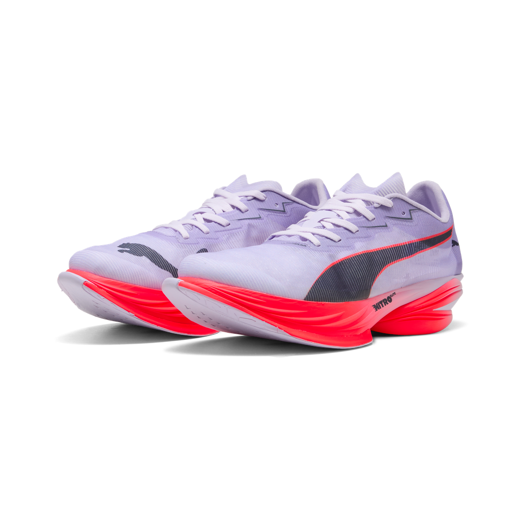Puma Mens Fast-R NITRO Elite 3 - Light Lavender/Ultra Red - Neutral - AW26