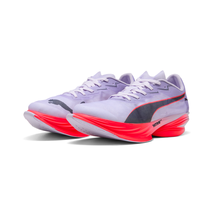 Puma Mens Fast-R NITRO Elite 3 - Light Lavender/Ultra Red - Neutral - AW26
