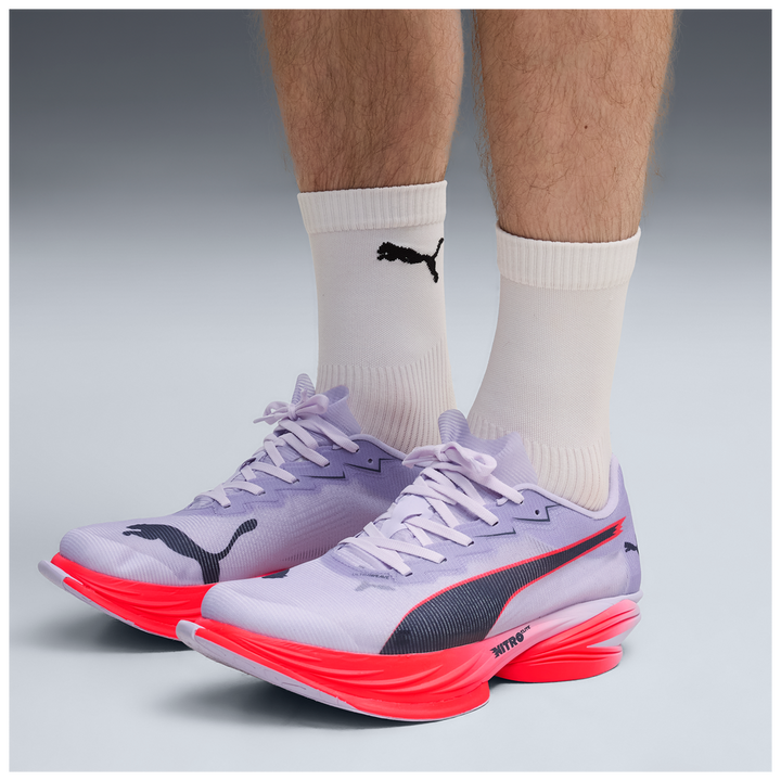 Puma Mens Fast-R NITRO Elite 3 - Light Lavender/Ultra Red - Neutral - AW26