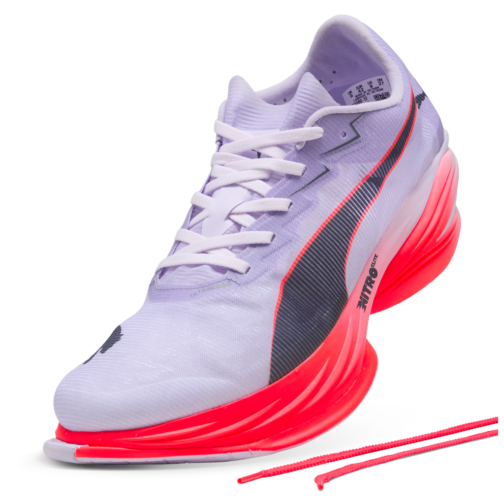 Puma Mens Fast-R NITRO Elite 3 - Light Lavender/Ultra Red - Neutral - AW26